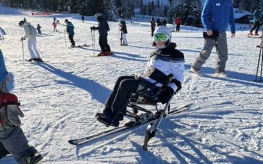 Maddie Watts Skiing