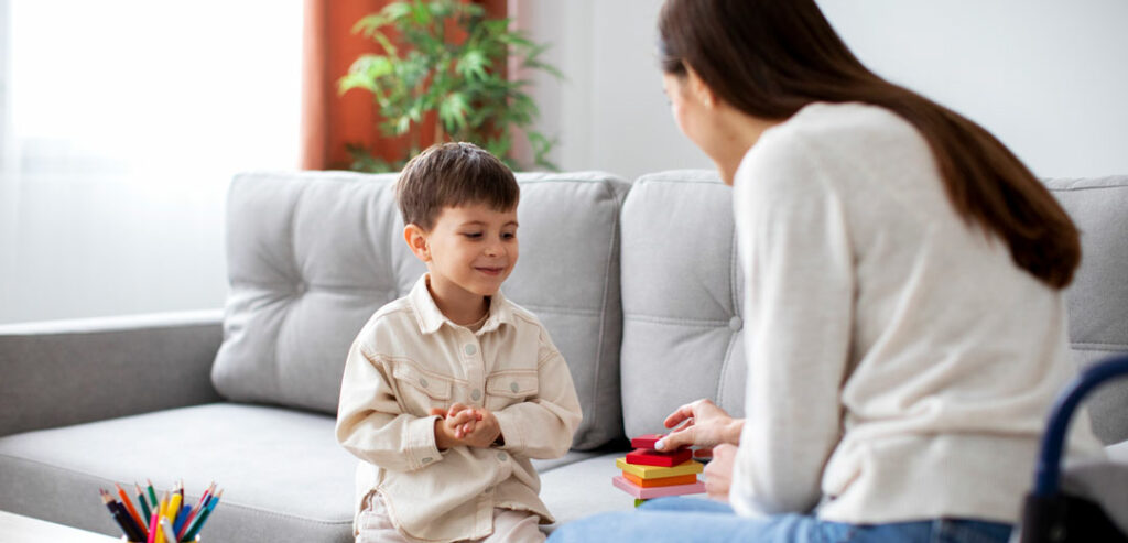 Children social interaction autism spectrum disorder