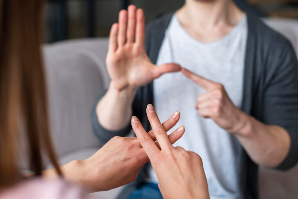 talk sign language