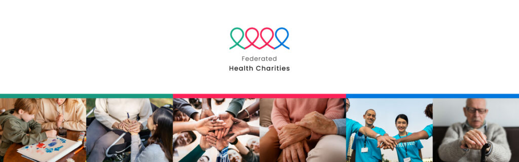 donors and volunteers fundraising for health research