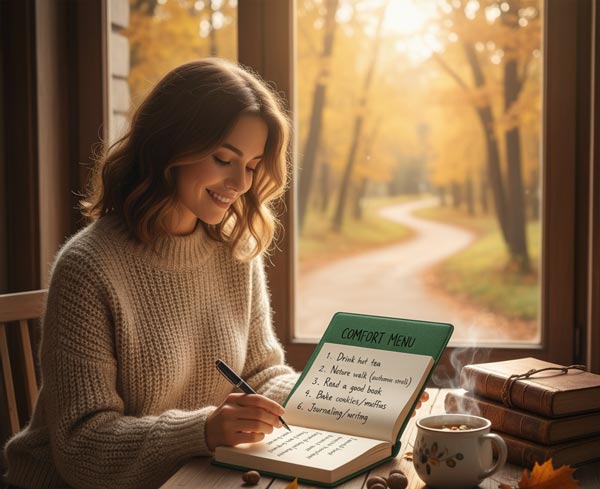 Creating-a-comfort-menu-for-stress-relief-and-calm