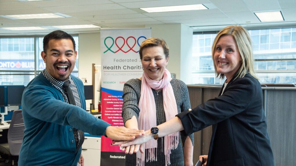 Raised amount federated health charities campaign